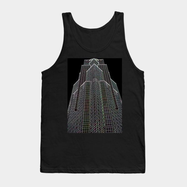 Office Block Abstract Tank Top by jwwallace